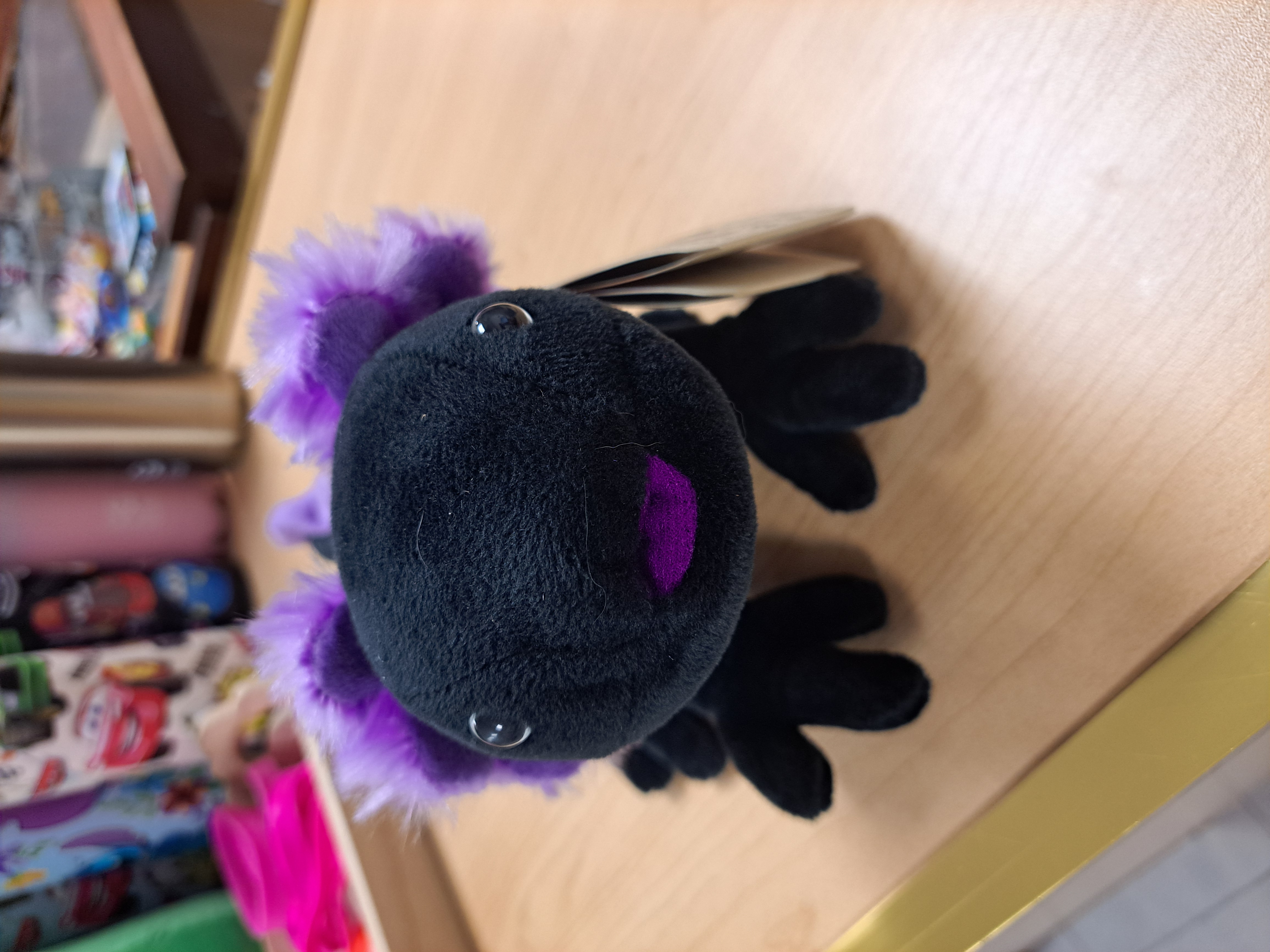 petit toutou axolotl noir